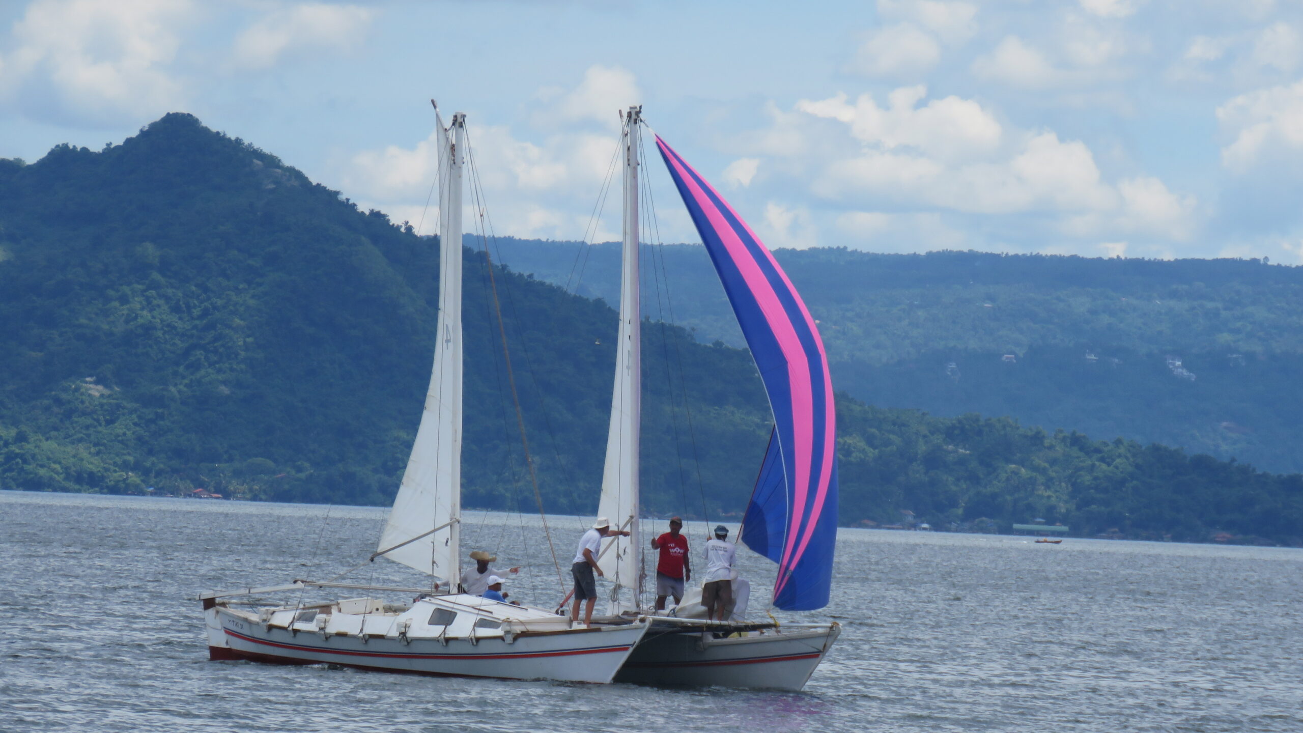 sailing charter in the Philippines, Taal Lake, Talisay, Batangas, run by Taal Lake Yacht Club