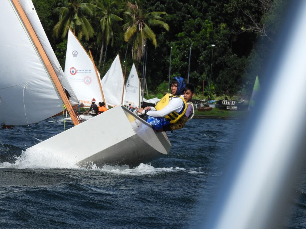 Young sailor at Second Sunday Race